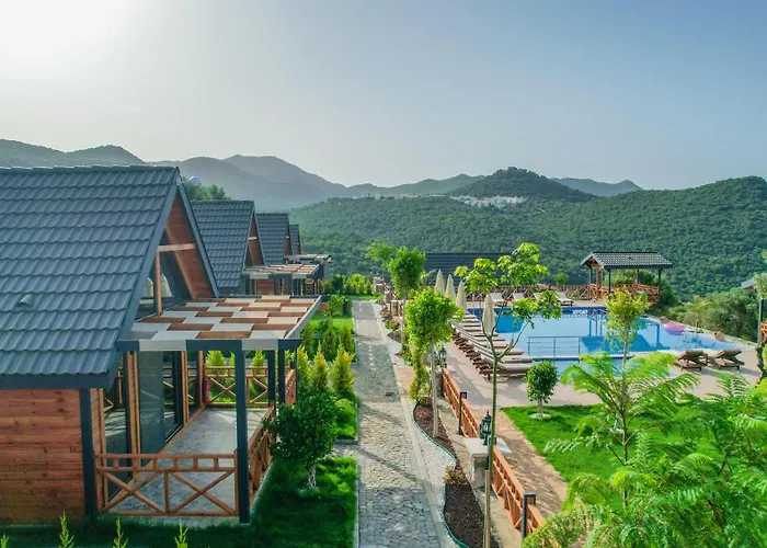 度假村 Kas Konak Bungalows