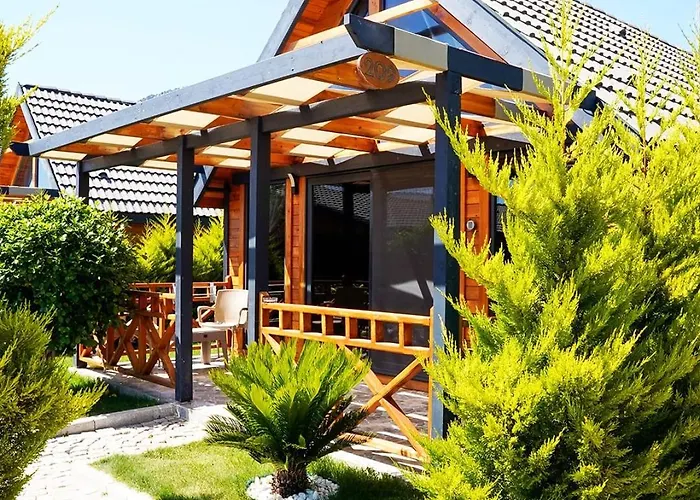 度假村 Kas Konak Bungalows